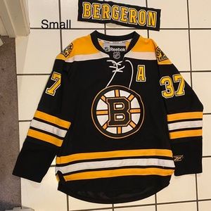 Reebok Boston Bruins Sweater #37 Patrice Bergeron
